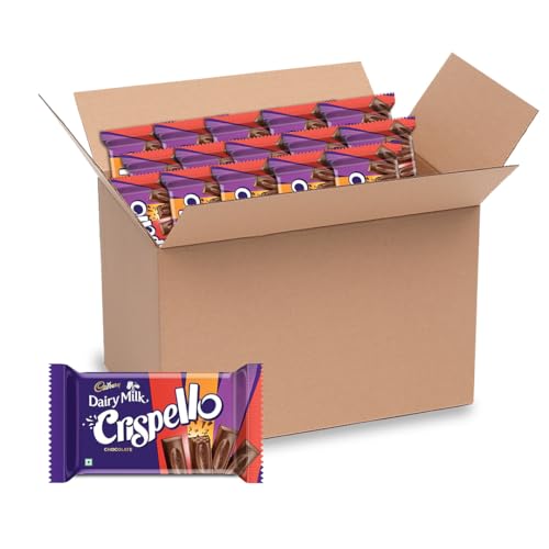 Image of Cadbury Dairy Milk Crispello Chocolate Bar, 35 g (Pack of 15)