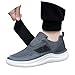 Running Shoes for Men Driving Breathable Mesh Soft Sole Hook and Loop Sneakers Fashion Cushioned Lightweight Beach Shoes