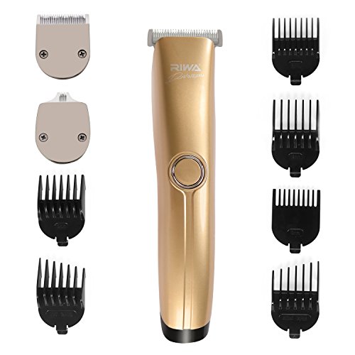 SUPRENT Hair Clippers for Men, Hair Cutting Kit with Beard Trimmer, Haircut Clippers and Sideburns Trimmer (Gold)