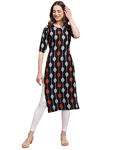Image of Women's Crepe Straight Kurta