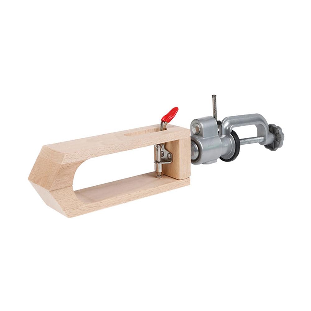 Stitching Pony Leather Clamp Wood Leather Hand Stitching Craft Wood Leather Working Craft Clip Pony Horse Leather Clamp for Leathercraft Sewing DIY Table Desktop Tool