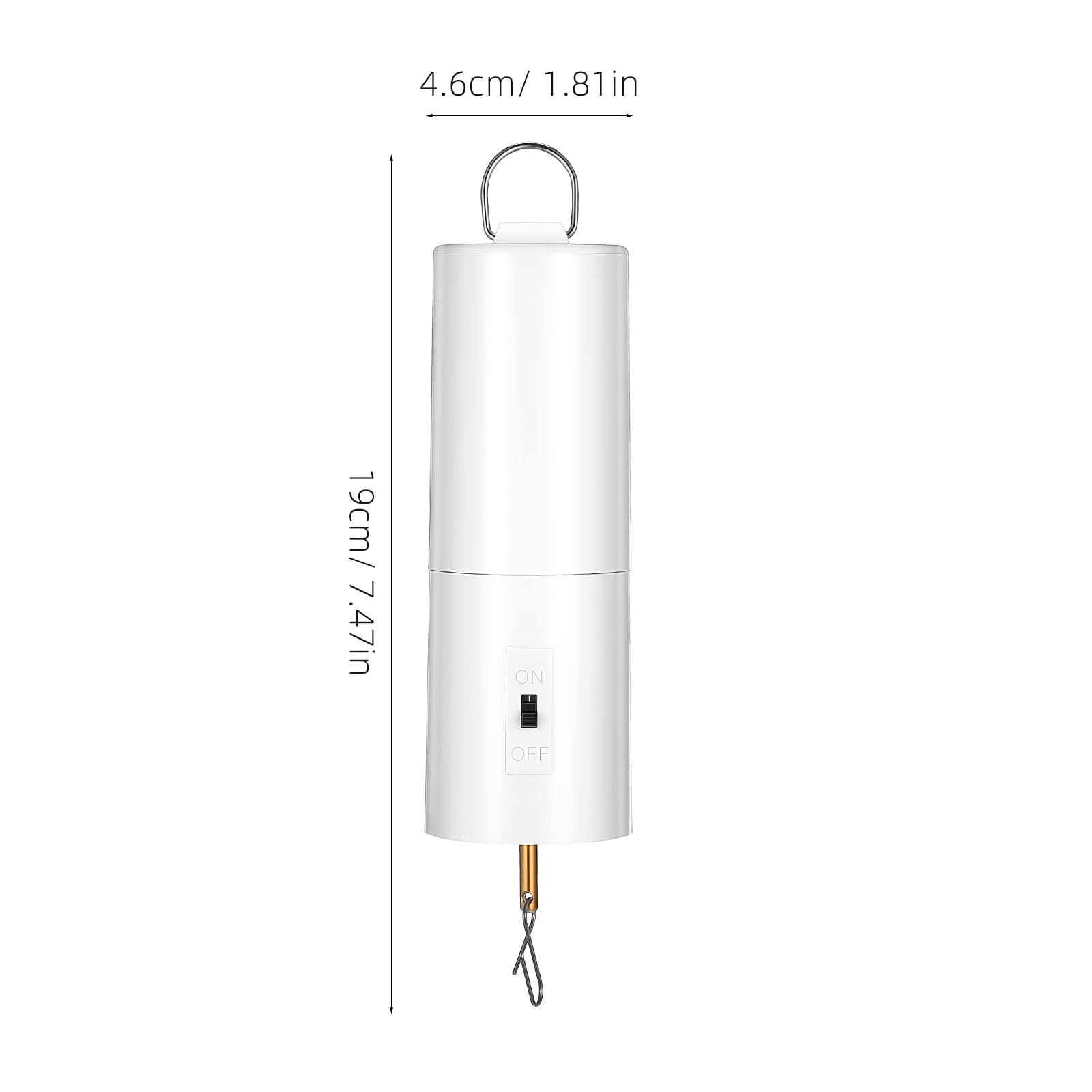 Toddmomy Windspiel Motor, 2 Stücke – Motor für Windspiel: Batteriebetrieben für für Windglocke, Discokugel, Windspinner & Garten Deko, Rotierender Antrieb Zubehör