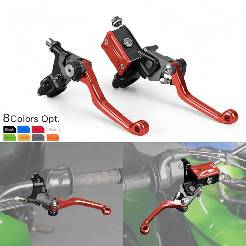 Levier de frein moto câble Honda CRF450X CRF250X commande couleur or