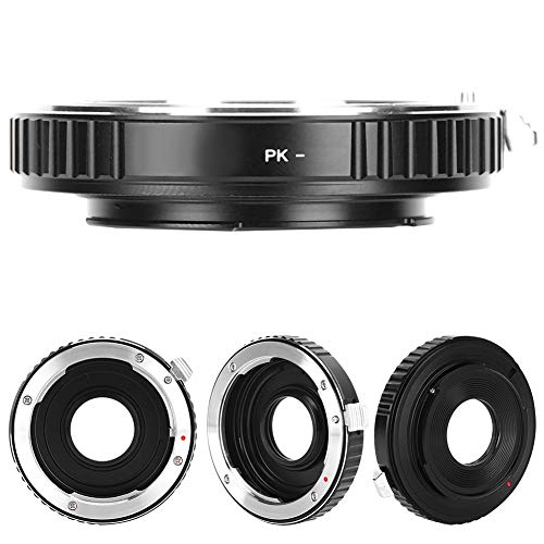 Oumij1 PK‑NIK adapter pierścień - adapter do montażu obiektywu aparatu - ręczne ustawianie ostrości - do obiektywów montażowych Pentax PK - do kamery F