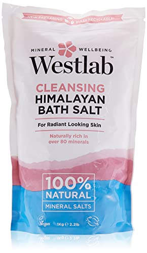 Sacchetto di sale da bagno Westlab Cleansing Himalaya, 1 kg