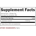 Bucked Up L-Carnitine Tartrate 1000mg Powder, Essentials (300 Servings) - Image 4