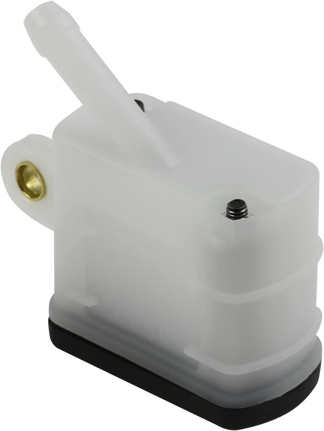 FLYPIG Universal Rear Brake Reservoir Brake Master Cylinder Fluid Reservoir for Suzuki Quadracer LT250R Quadsport 230 250 Honda ATC200X ATC350X Sportrax 300 400 TRX Kawasaki KLX250 KLX300 KDX200