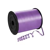 Cinta rizadora morada de 500 yardas para pesos de globos, cintas de cuerda de globos de 5 mm para envolver regalos, cumpleaños, bodas, fiestas, Navidad, cinta de envolver