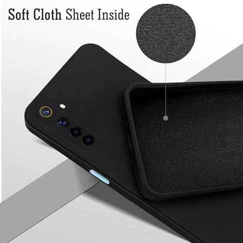 Image of Jkobi Back Cover Case for Realme 6 (Matte Finish Silicone with Inside Fiber Cloth)