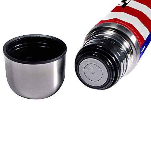 Columbus Ships cubierta de cuero térmica taza aislante taza de acero inoxidable té café taza de viaje botella de agua… - Imagen 3