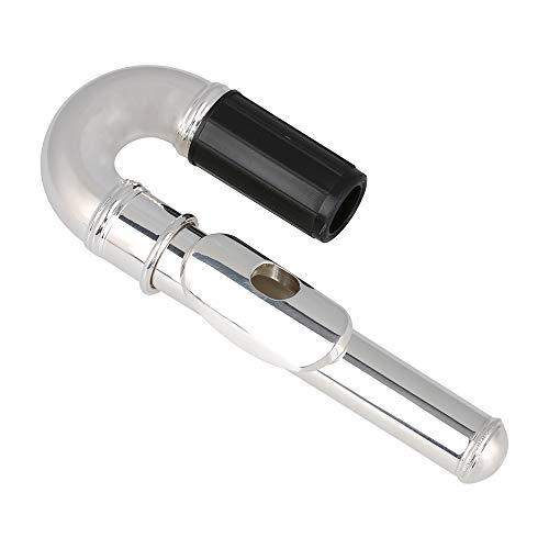 Mxfans Silver-plated Copper Flute Curved Head Joint Student Flute Part