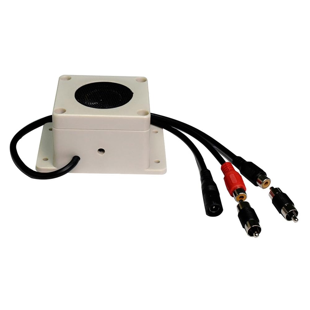 Microfono Altoparlante Impermeabile Per Telecamere Di Sicurezza IP - Registrazione Audio Bidirezionale, Range 15 M² Microfono Altoparlante Impermeabile Per Telecamere Di Sicurezza IP - Registrazione Audio Bidirezionale, Range 15 M²