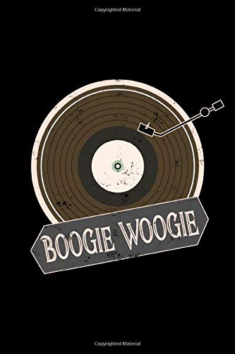 Boogie Woogie: Boogie Woogie Evolution Notebook / Journal Gift (120 blank lined pages - 6 x 9) with Table Of Contents