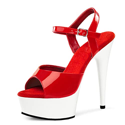 Chaussures à escarpins à bout ouvert confortables pour danser - 3
