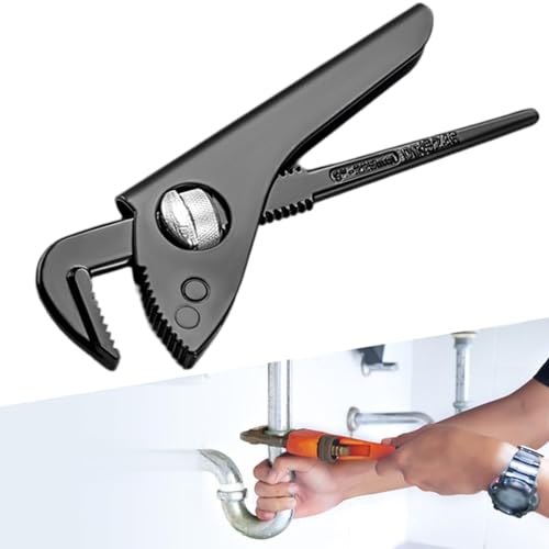 Image of Water Pipe Pliers Sturdy Multipurpose for DIY Plumbing Sink Home Improvement 9 inch|Home & Garden|Tools|Hand Tools|Pliers