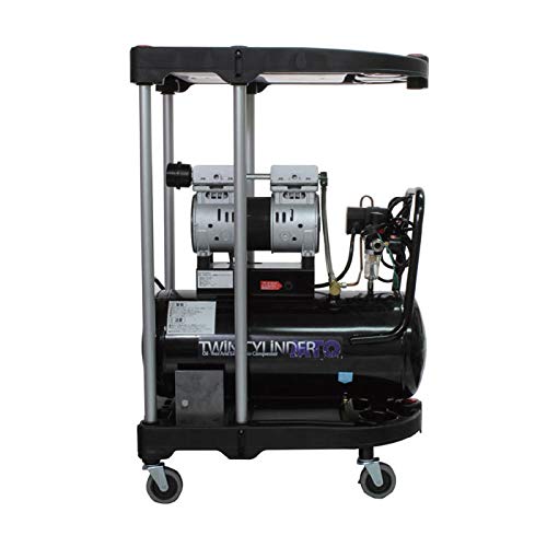 Amazon | ムサシトレイディング 静音オイルレスコンプレッサー 30L  