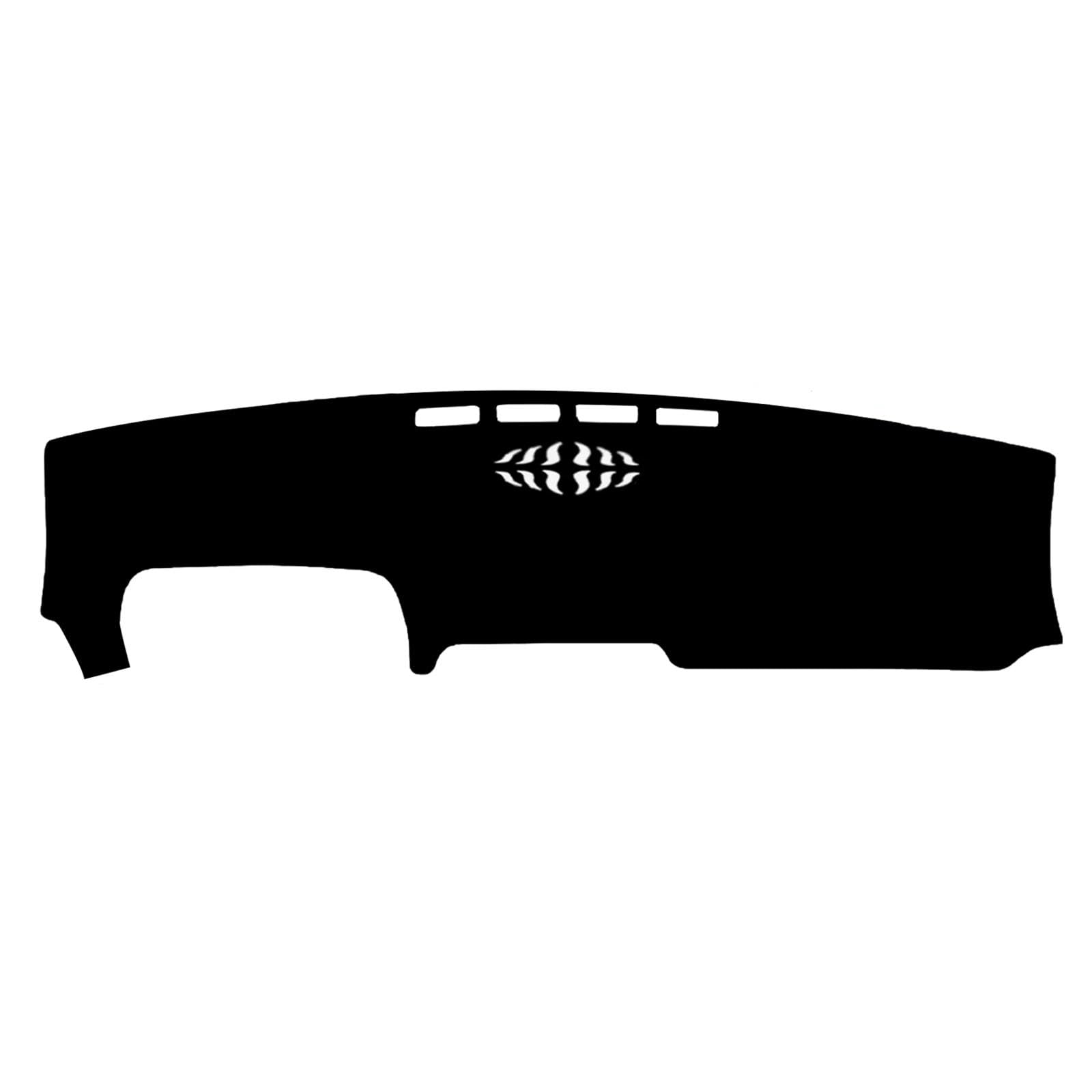 UQSENEUX Fit for Haval H7 2025 2026 LHD No HUD,Dashboard Cover Mat,Black Nonslip Interior Dash Covers,Anti-Glare Car Accessories