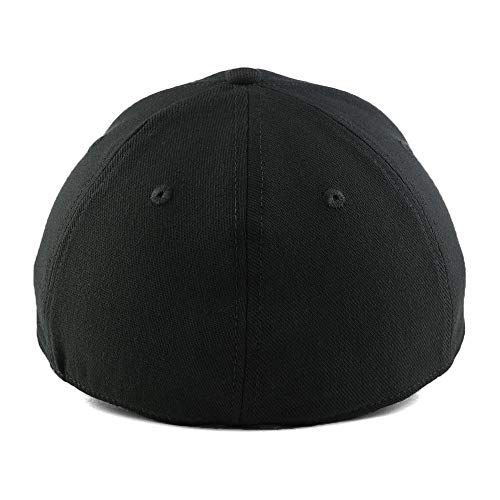 New Era Blank Custom 39Thirty Stretch-Fitted Cap Graphite #TOP3