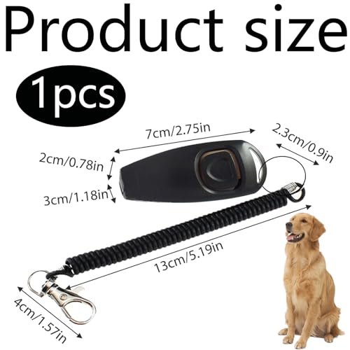 Hundepfeife Rütter Rückruf,2-in-1-Klicker Hund,Hundepfeife Hochfrequenz Lautlos,Clicker Hund,Hundepfeifen-Armband,Pfeife Klicker Hundeklicker Set,Hundepfeife Rückruf,Für Die Katze Hundeausbildung