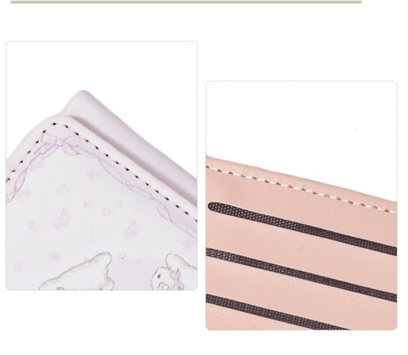 Wallet for Women Coquette Stuff, Cutecore Trifold Wallet Coquette Stuff Kawaii Card Holder Cottagecore Y2k Accessories (Blue)3