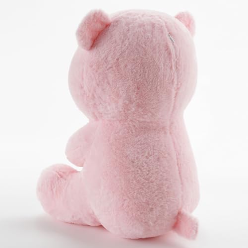 Image of Pink Heart Teddy Bear 45 CM Ultra Soft Plush Stuffed Toy for Kids, Babies & Toddlers | Cute Hug-Friendly Teddy with Heart | Soft Fabric Cuddly Toy | Lightweight Washable Gift for Birthday