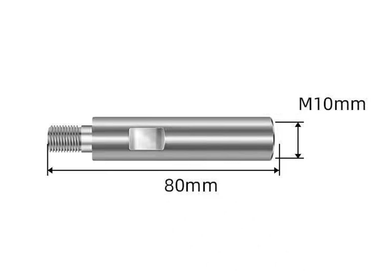 2 PIECES AKKU-WINKELSCHLEIFER Verlängerungsstange Poliermaschine EUR 21