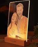 Panorama Lámpara Personalizada con Foto 15x22 cm - Lámpara Led Personalizada - Lámparas de Mesita de Noche - Regalos Personalizados con tu Foto - Cuadro Personalizado Luminoso