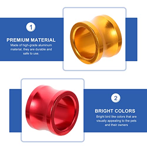 POPETPOP 20pcs Homing Pigeon perna anéis