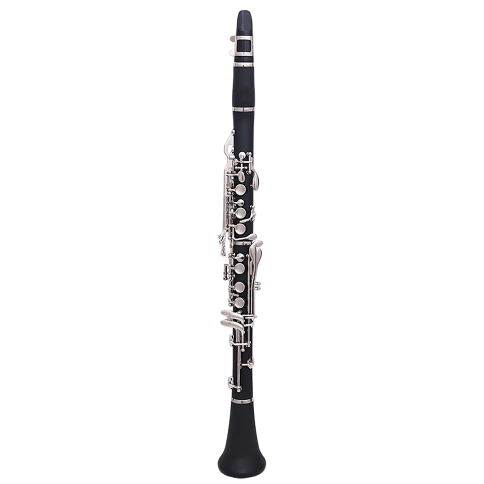 Professionnelle Clarinette Clarinette Bb Tone 17 Touches Trous Fermés Instruments De Musique En Bakélite Pour Débutants Pratique Du Jeu