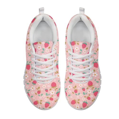 SYtrade Womens Shoes Lace-up Tennis Athletic Sneaker White Sole3