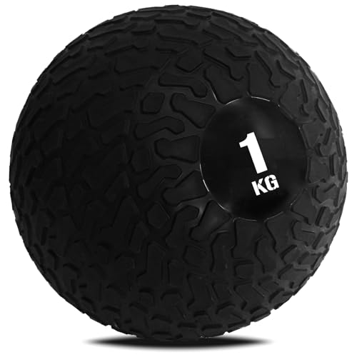 KaRaDaStyle ���f�B�V���{�[�� 1kg �X�����{�[�� �E�F�C�g�{�[�� �̊� �g���[�j���O �؃g�� �G�N�T�T�C�Y ���˂Ȃ� ��o�E���h �\�t�g PVC �P�i (���C���h�u���b�N, �u���b�N)