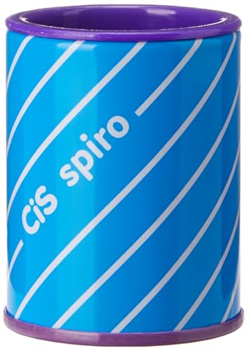 CIS Apontador Lata Spiro - Azul - Blister com 1 unidade