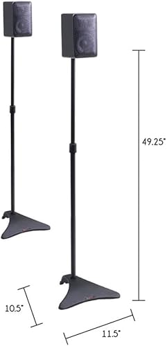 Miniatura 9 de Soportes de Altavoz satélite Negro