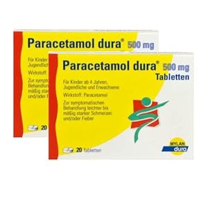 PARACETAMOL dura 500 mg Tabletten Doppelpackung
