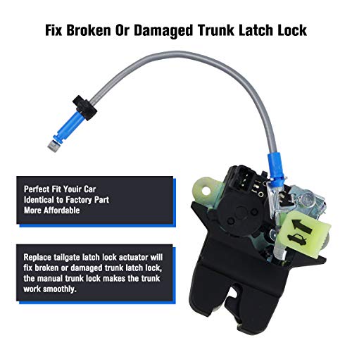 81230C1010, Tailgate Trunk Lock for Hyundai Sonata 1.6L 2.0L 2.4L