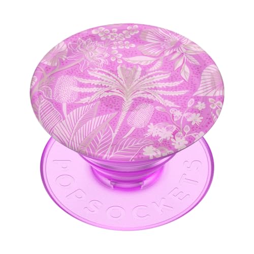 Image of ​​​​PopSockets Phone Grip with Expanding Kickstand, Adhesive Grip - Vivid Pink