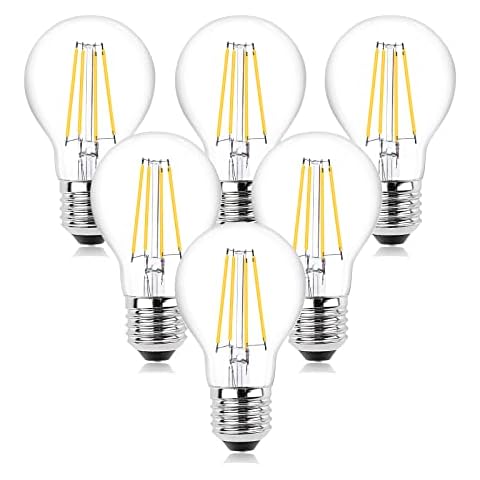 Lámpara LED Luxvista E27 A60 Vintage de filamento Cover