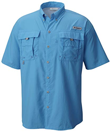 Columbia Men's Standard Bahama Ii Short Sleeve Shirt, Yacht, Medium