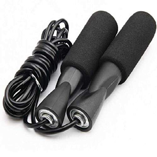 Cuerda para saltar en casa y boxeo ejercicio aeróbico con cable ajustable 1