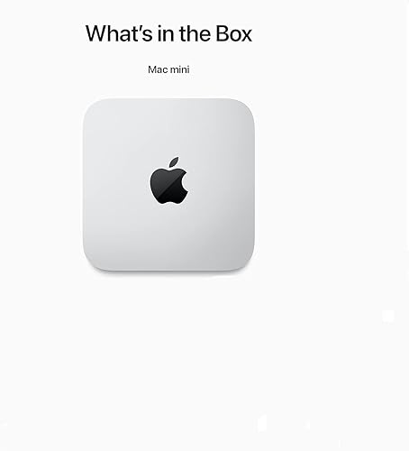 Miniatura 3 de Apple Mac Mini 2023 con chip Apple M2 Pro con CPU de 10 núcleos (16 GB de RAM, 512 GB de almacenamiento SSD) plateado (renovado)