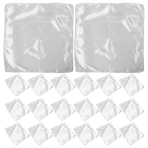 Servilletas de satén elegantes Hemobllo con acabado de lujo para mesas selectas 2
