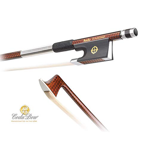 Coda Bow DGA4 Diamond GX Carbon Fiber 4/4 Violin Bow