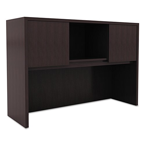 Alera ALE Valencia Series Hutch with Doors, 47w x 15d x 35 1/2h, Espresso