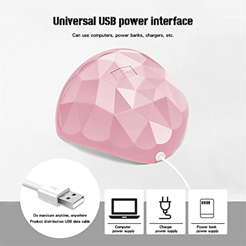 Lampe LED sèche-ongles 18 perles pour manucure au gel à la maison