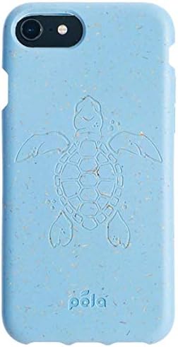 Pela: Phone Case for iPhone 6/6s/7/8/SE - Compostable Alternative to Traditional Plastics - Phthalate and BPA Free - Precise Cuts for Charger, Speakers, Volume and Power Buttons