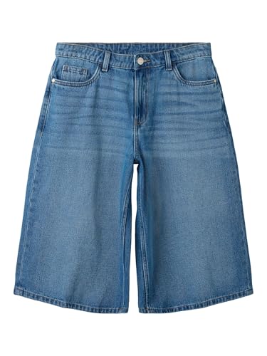 TWO SOON Jeans Shorts Damen Stylische Denim Shorts mit weiter Beinform Heavy Distressed Look & 5-Pocket-Style Lässige Kurze Hose für den Sommer