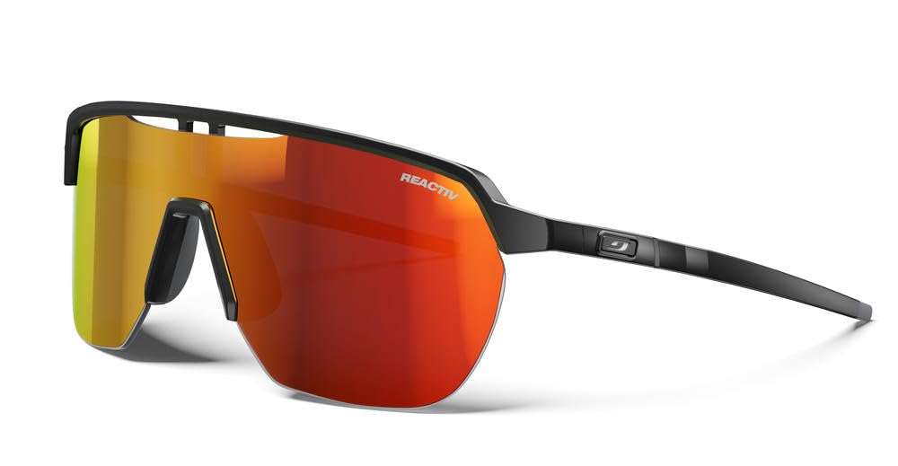 Julbo Frequenz-Sonnenbrille, photochrom, für Herren und Damen, MTB/Radfahren, Trailrunning, Baseballbrille, UV-ABC, 100 %
