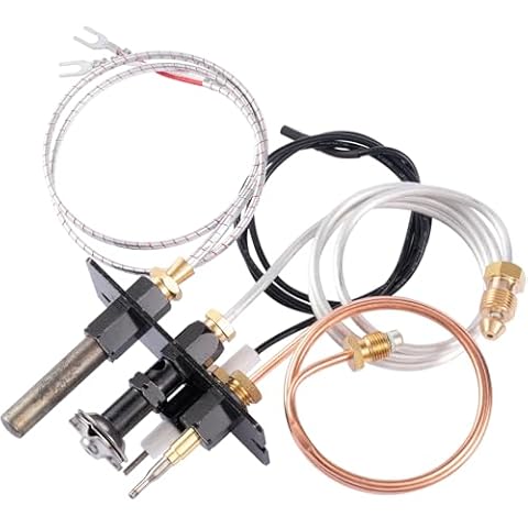 Saiyugty 10002265 Propane Gas(LPG) Pilot Assembly, 2103-011 SRV10002265 LP 3 Way Sit Pilot Replacement Kits Compatible with Majestic, Temco, Vermont Castings Dutchwest Fireplace and Gas Stoves Cover