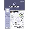 Canson Imagine Mixed Media, 200006007, 200gsm Papier, Wit, A3 Pad inclusief 50 vellen