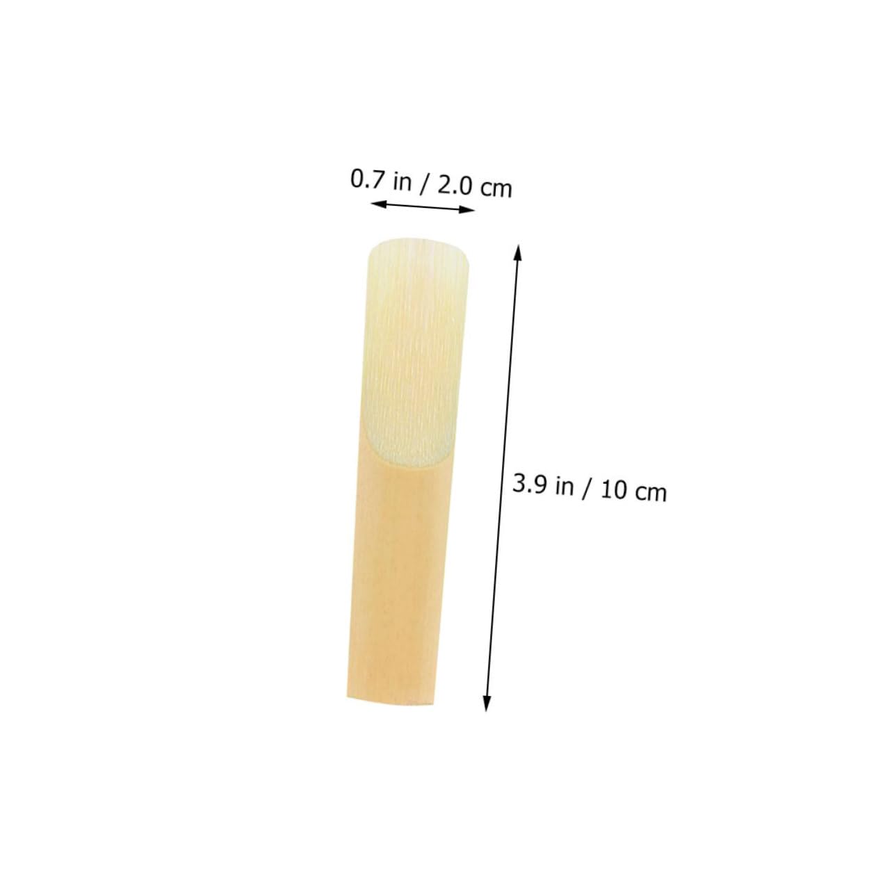 BESTonZON 50piezas Cañas Para Saxofón Soprano Accesorios De Instrumento Musical Repuestos Duraderos Hechos Mano Para Principiantes y Profesionales